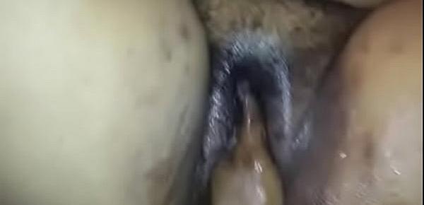  Playing with my neighbour aunty wet pussy